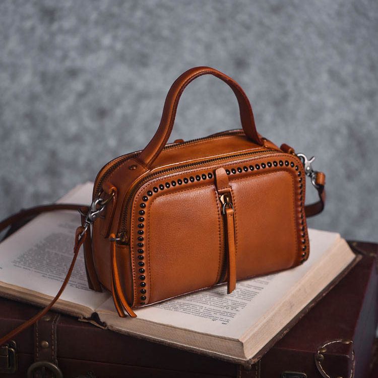 Luxury Bags Hand Painted - 2026 레트로 핸드 페인팅 다중 수납