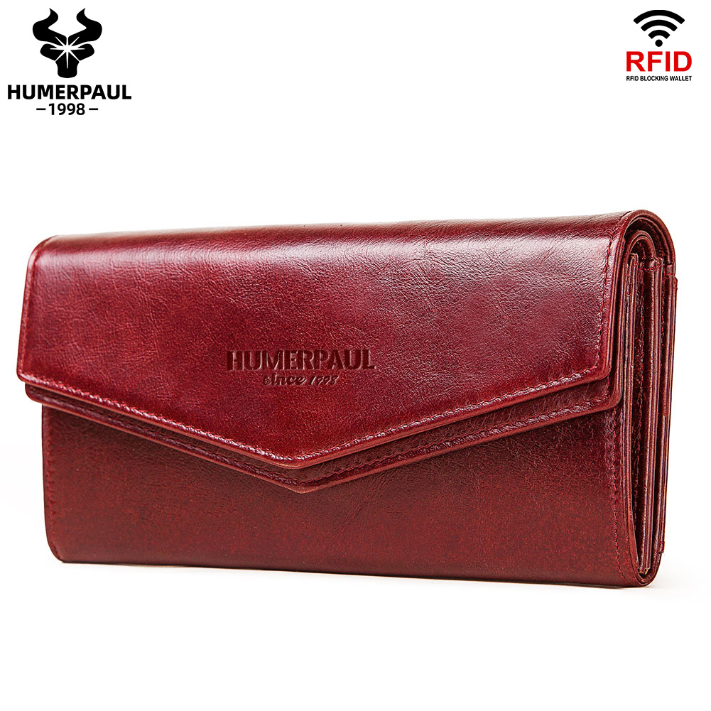 Luxury Bags Photos - HUMERPAUL 여성용 지갑, 최고급 가죽 롱