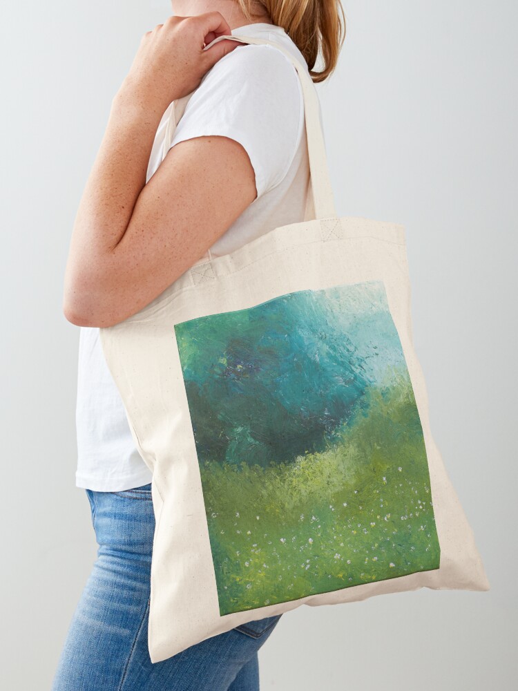 Luxury Bags Hand Painted - Reverie - 꿈같은 손으로 그린 꽃밭