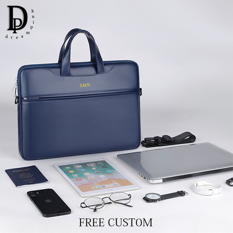 Luxury Bags Names - 남자를위한 비즈니스 서류 가방 PU 가죽