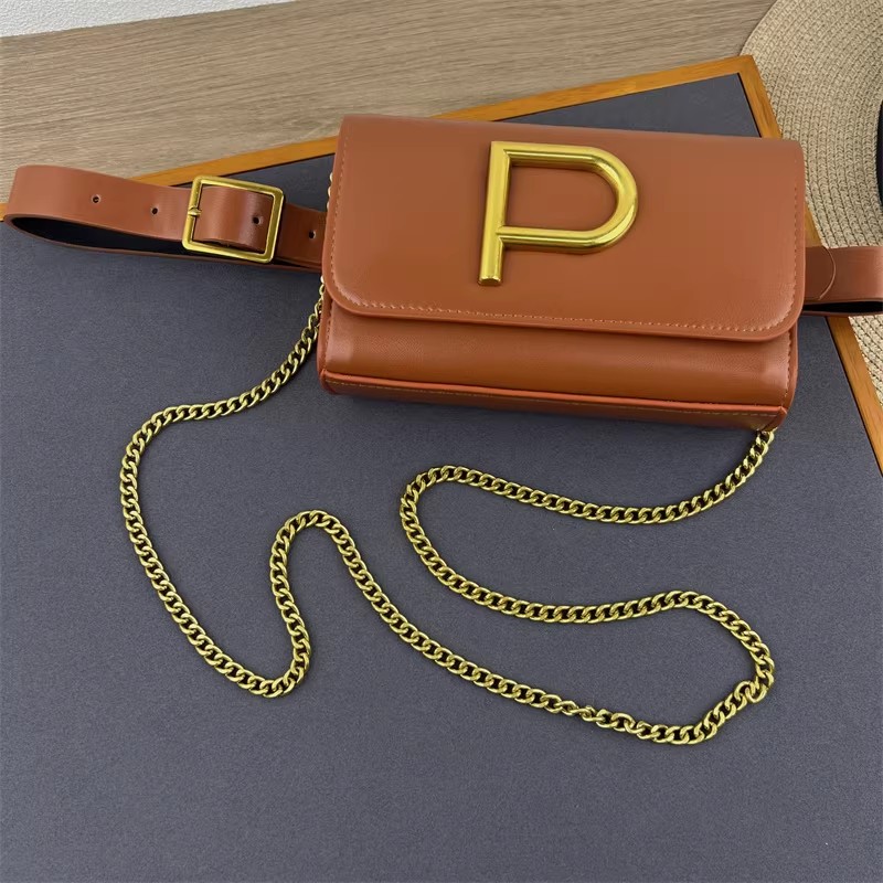 여성용 디자이너 P 문자 PU 가죽 가방 코르셋 여성용 - Belt Bag Leather Wide 리뷰 및 가격