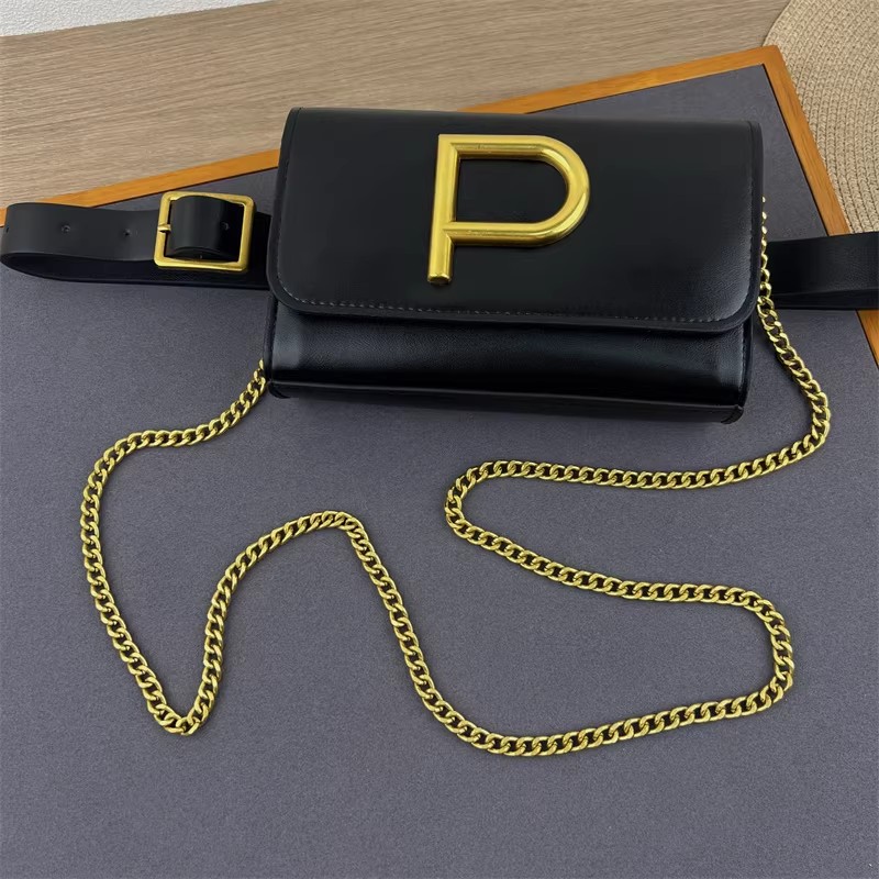 여성용 디자이너 P 문자 PU 가죽 가방 코르셋 여성용 - Belt Bag Leather Wide 리뷰 및 가격