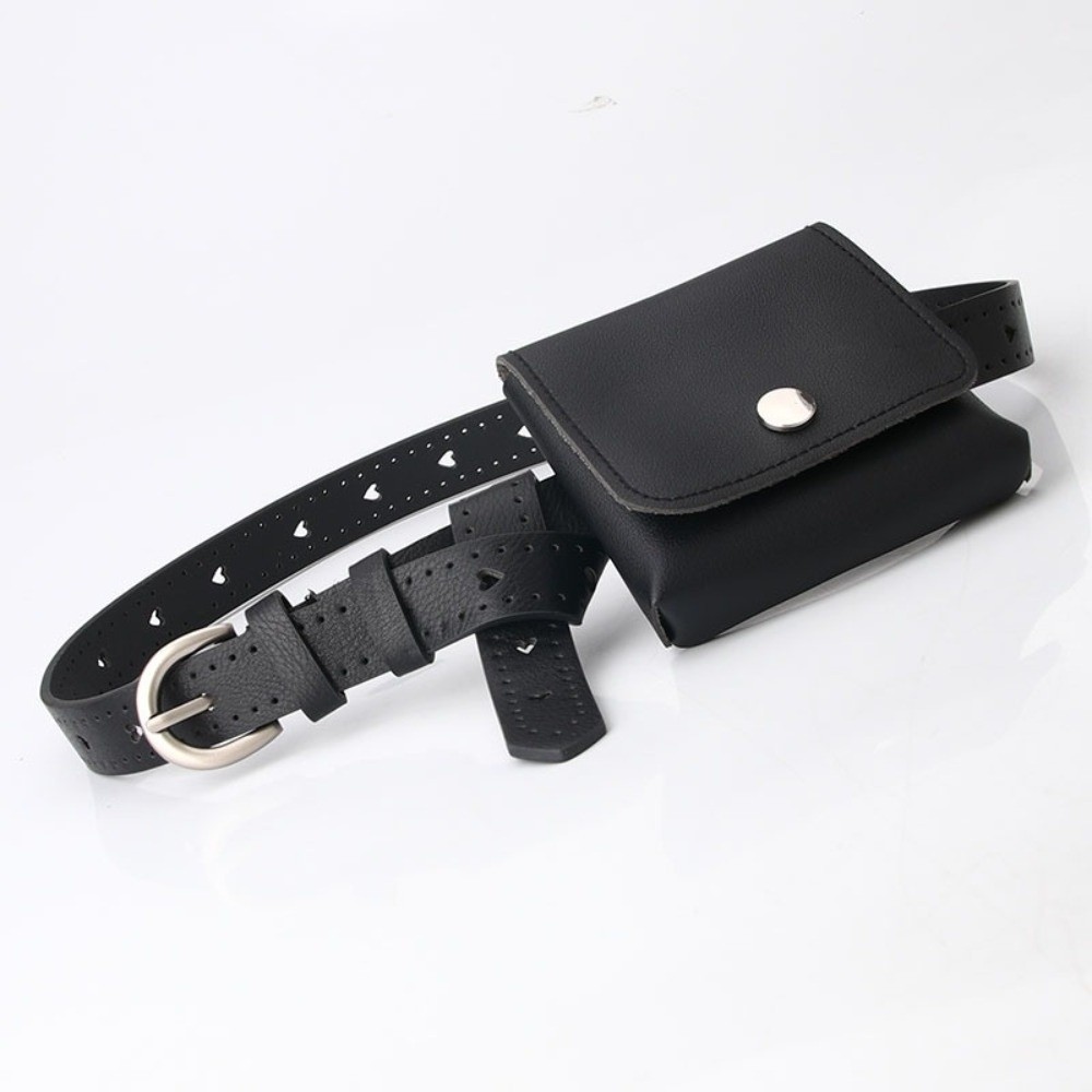 선물용 PU 가죽 여성 허리 가방 조절 가능한 스트랩  - Belt Bag Leather Wide 리뷰 및 가격