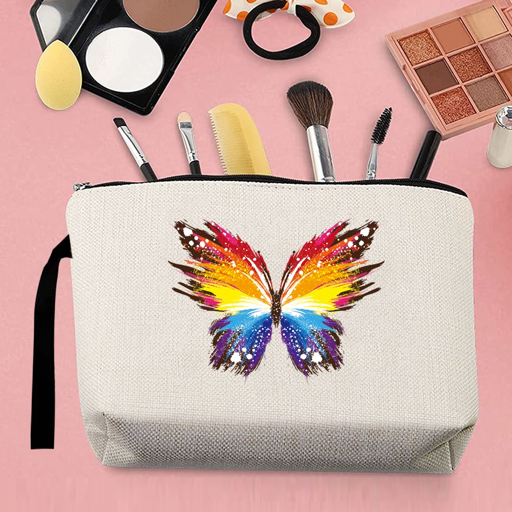 맞춤형 이름 화장품 가방 맞춤형 패션 컬러 나비 여행  - Luxury Bags Names 리뷰 및 가격