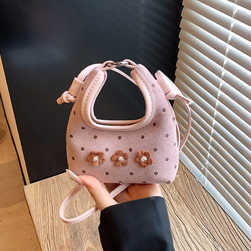 가을 겨울 달콤한 꽃 미니 크로스바디 백 여성용 물방울 - Half Moon Bag Suede 리뷰 및 가격