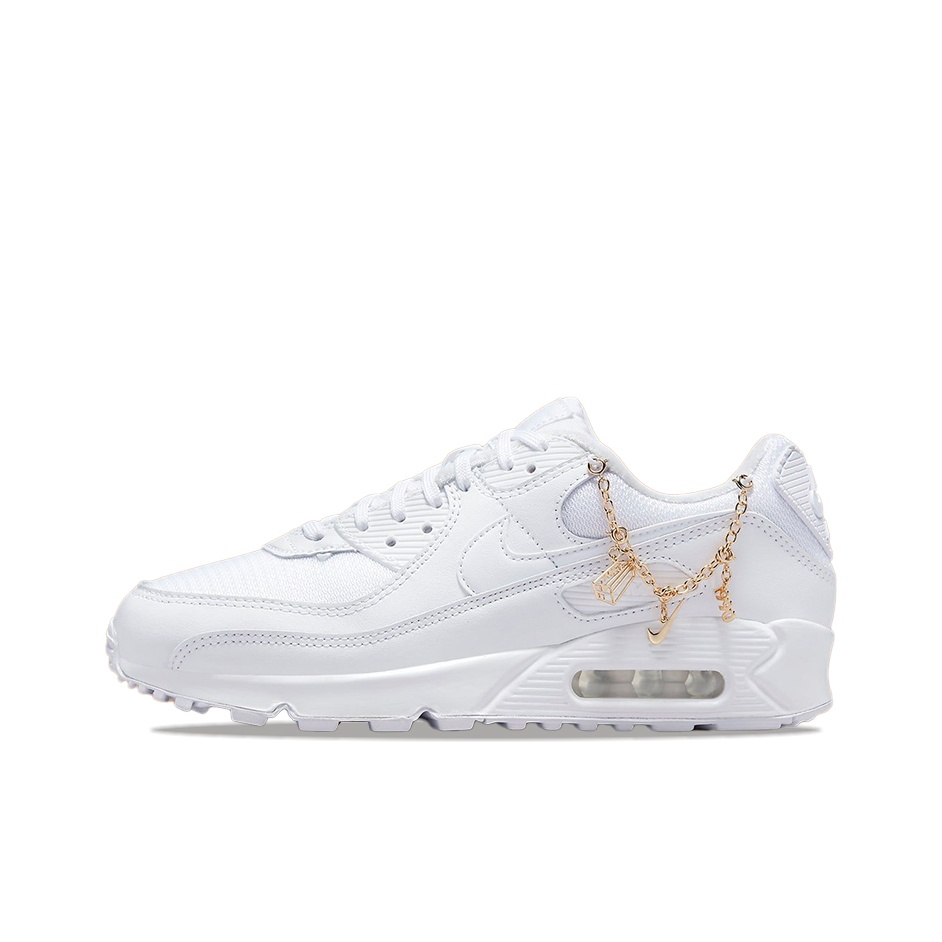 나이키 에어 맥스 90 여성용 로우탑 러닝화 화이트/골 - Nike Shoes Air Max 90 리뷰 및 가격