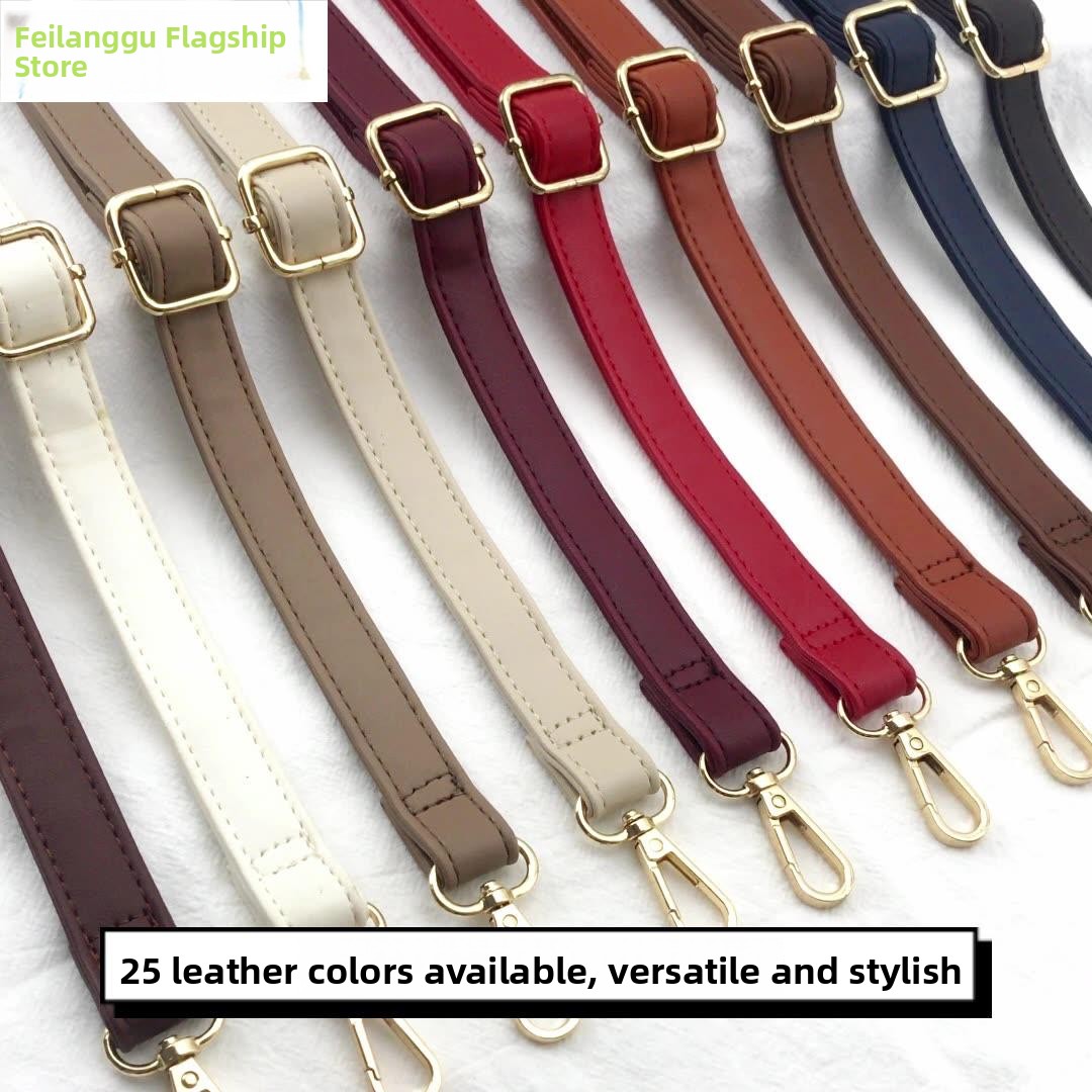 브라운 싱글 숄더 핸드백 스트랩 교체용 액세서리, 넓은 - Belt Bag Leather Wide 리뷰 및 가격