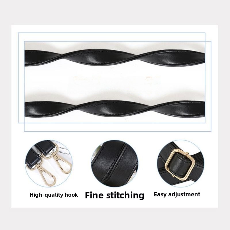 브라운 싱글 숄더 핸드백 스트랩 교체용 액세서리, 넓은 - Belt Bag Leather Wide 리뷰 및 가격