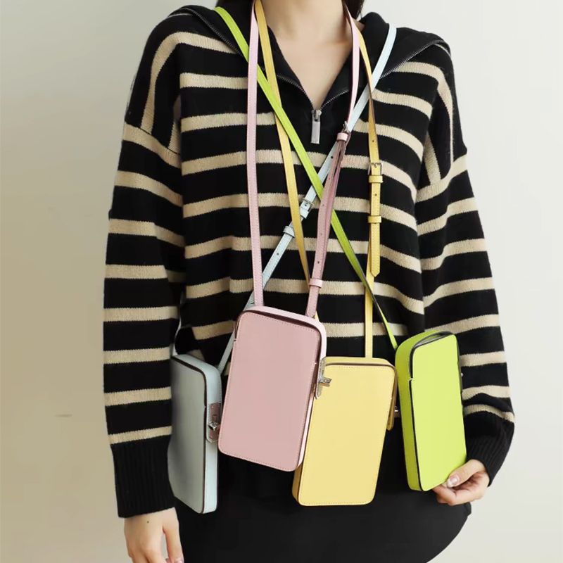 여성용 핸드폰 가방, 정품 가죽 크로스 바디 백, 사용 - Luxury Bags Names 리뷰 및 가격