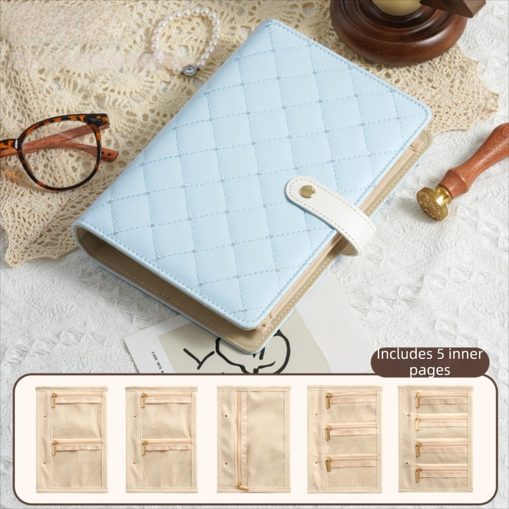 휴대용 보석 보관 책 PU 가죽 투명 포켓 보석 바인더 - Luxury Bags Photos 리뷰 및 가격