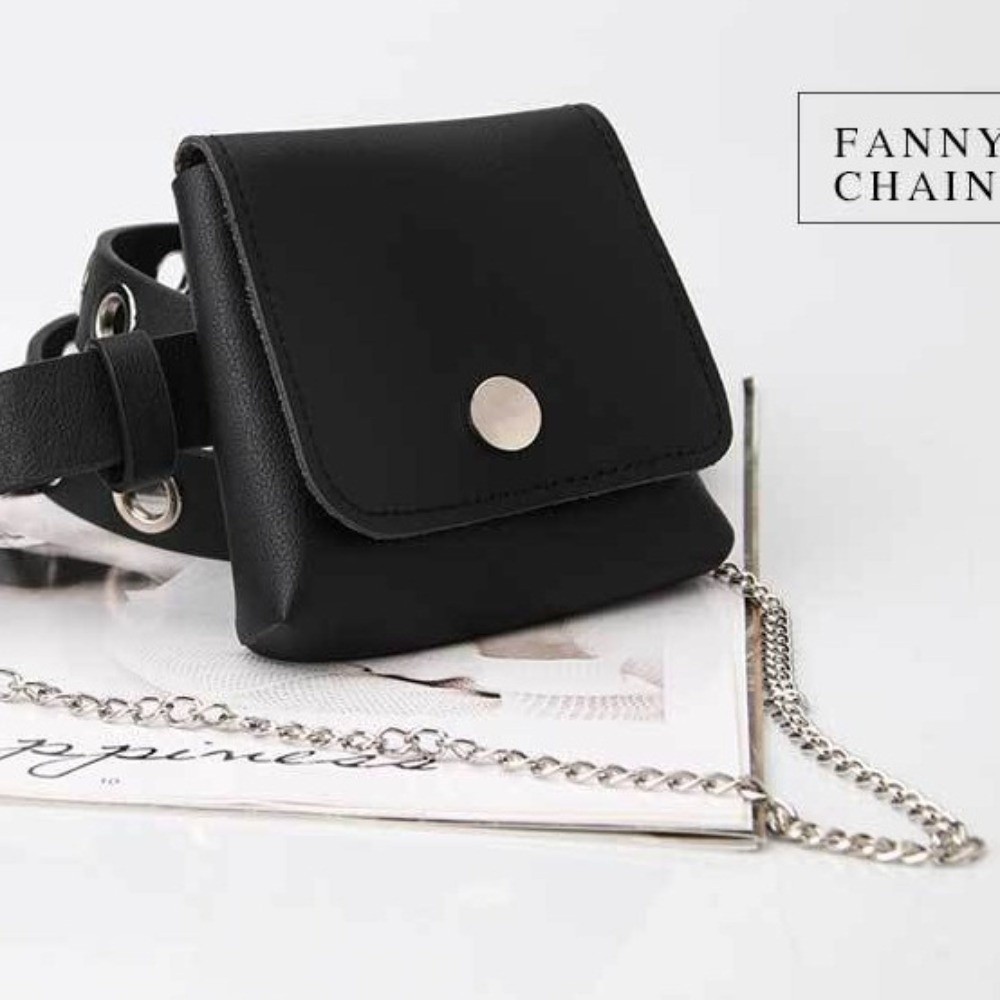 새로운 PU 가죽 여성 허리 가방 조절 가능한 스트랩  - Belt Bag Leather Wide 리뷰 및 가격