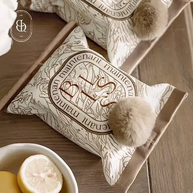라이트 럭셔리 티슈 박스, 레트로 스타일 패브릭 종이  - Luxury Bags Hand Painted 리뷰 및 가격